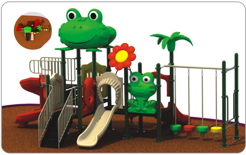 悟空体育儿童卡通滑梯（青蛙）